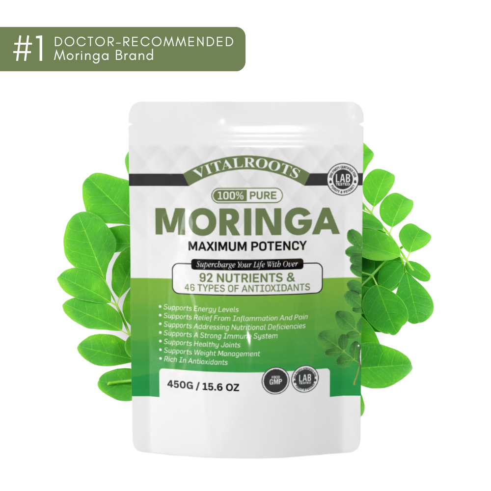 100% Pure Organic Moringa Powder