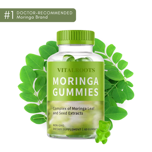 100% Pure Organic Moringa Gummies