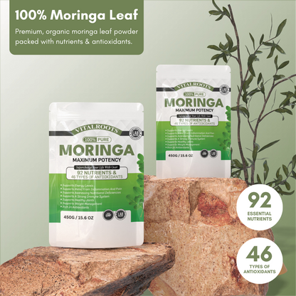 100% Pure Organic Moringa Powder